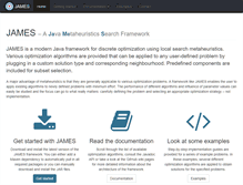 Tablet Screenshot of jamesframework.org